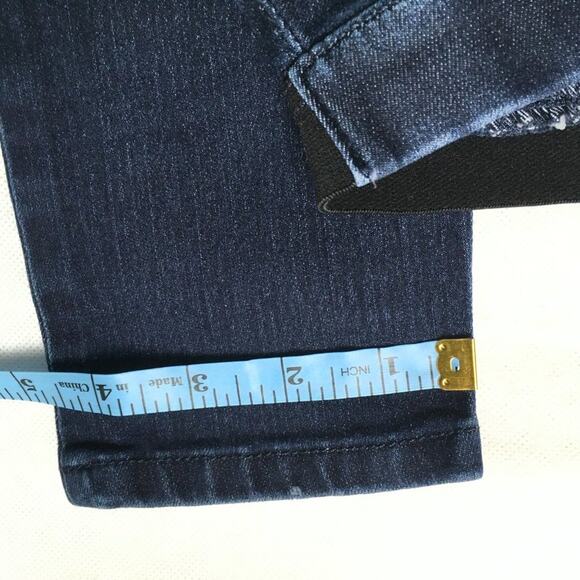 Simply Vera Jeggings Dark Wash Denim Skinny Jean Leggings Women's sz 4 Long - Picture 5 of 12